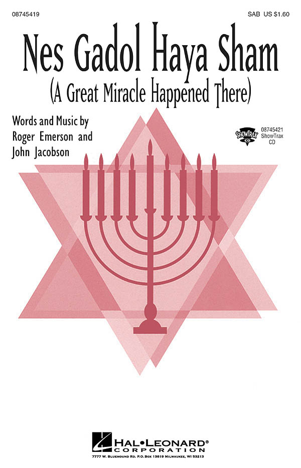 Nes Gadol Haya Sham : A Great Miracle Happened There