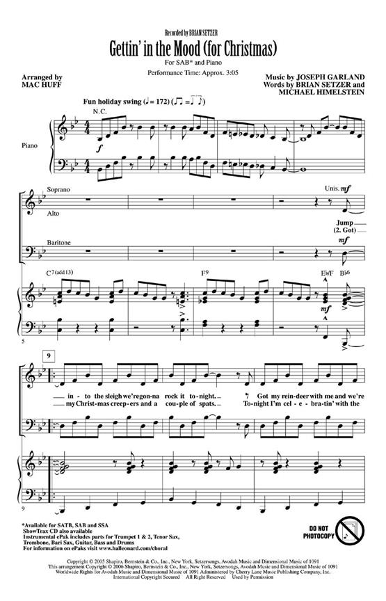 Gettin' in the Mood - For Christmas