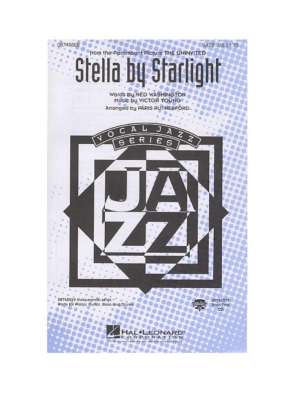 Victor Young: Stella By Starlight (The Uninvited) - SATB