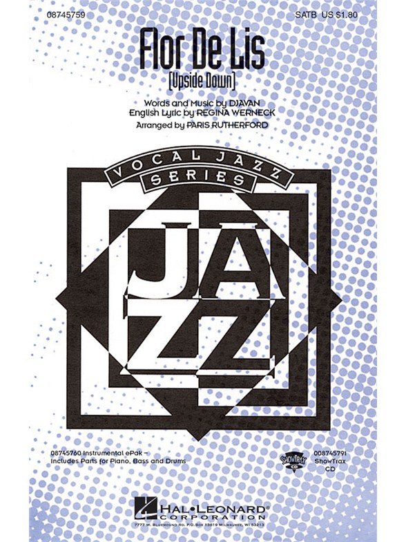 Djavan: Flor De Lis (Upside Down) - SATB
