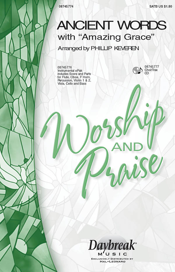 Deshazo Lynn Ancient Words With Amazing Grace (Keveren P) Satb Choral