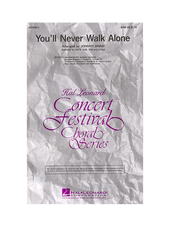 Richard Rodgers: You'll Never Walk Alone (SAB)