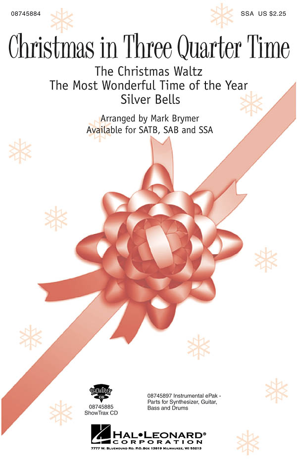 Christmas in Three Quarter Time : (Medley)