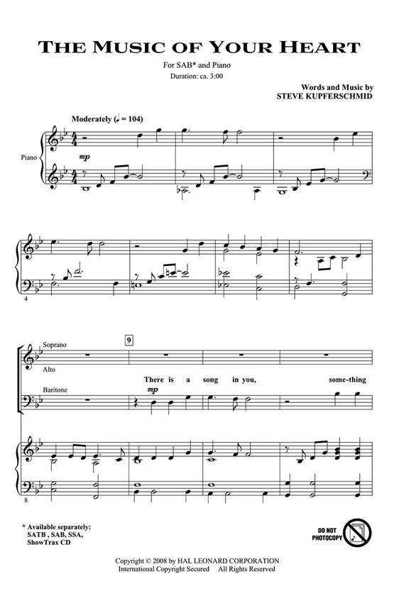 The Music of Your Heart