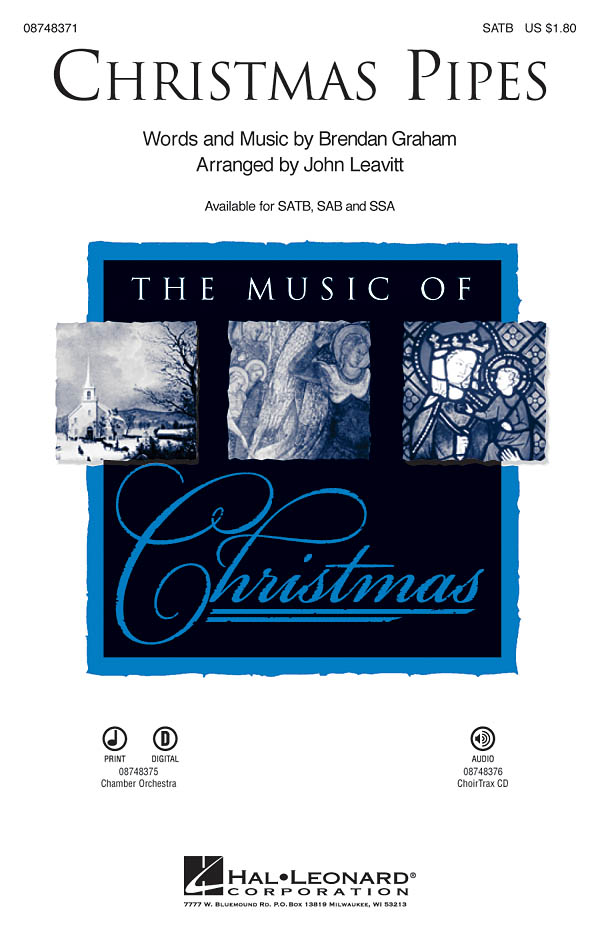 Brendan Graham: Christmas Pipes (arr. Leavitt) -SATB