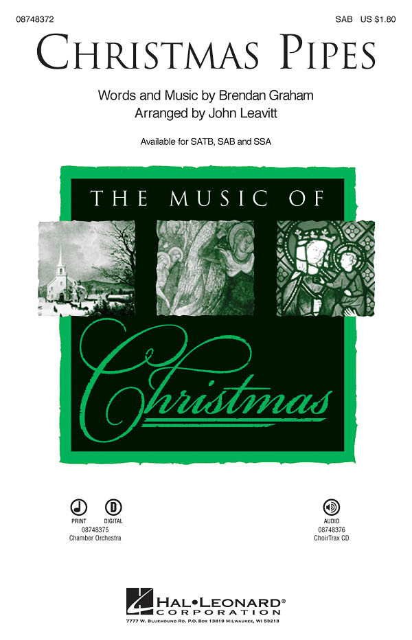 Brendan Graham: Christmas Pipes (arr. Leavitt) - SAB