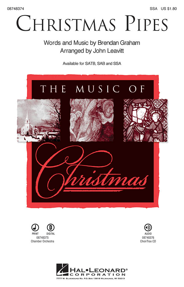Brendan Graham: Christmas Pipes (arr. Leavitt) - SSA