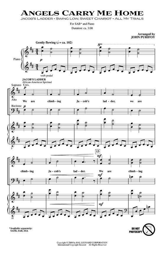 Angels Carry Me Home : Medley