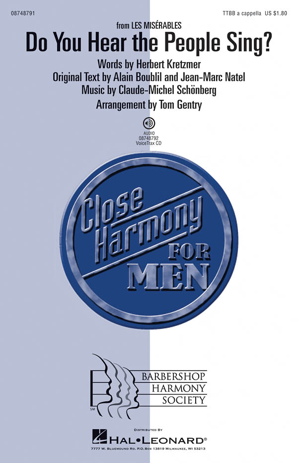 Do You Hear The People Sing (Les Miserables) - Men's Voices