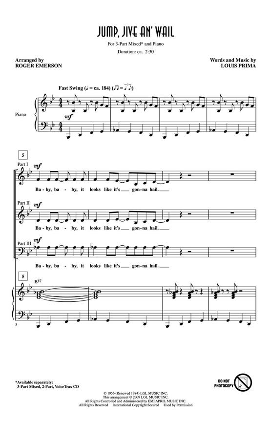 Jump, Jive an 'Wail VOICETRAXCD
