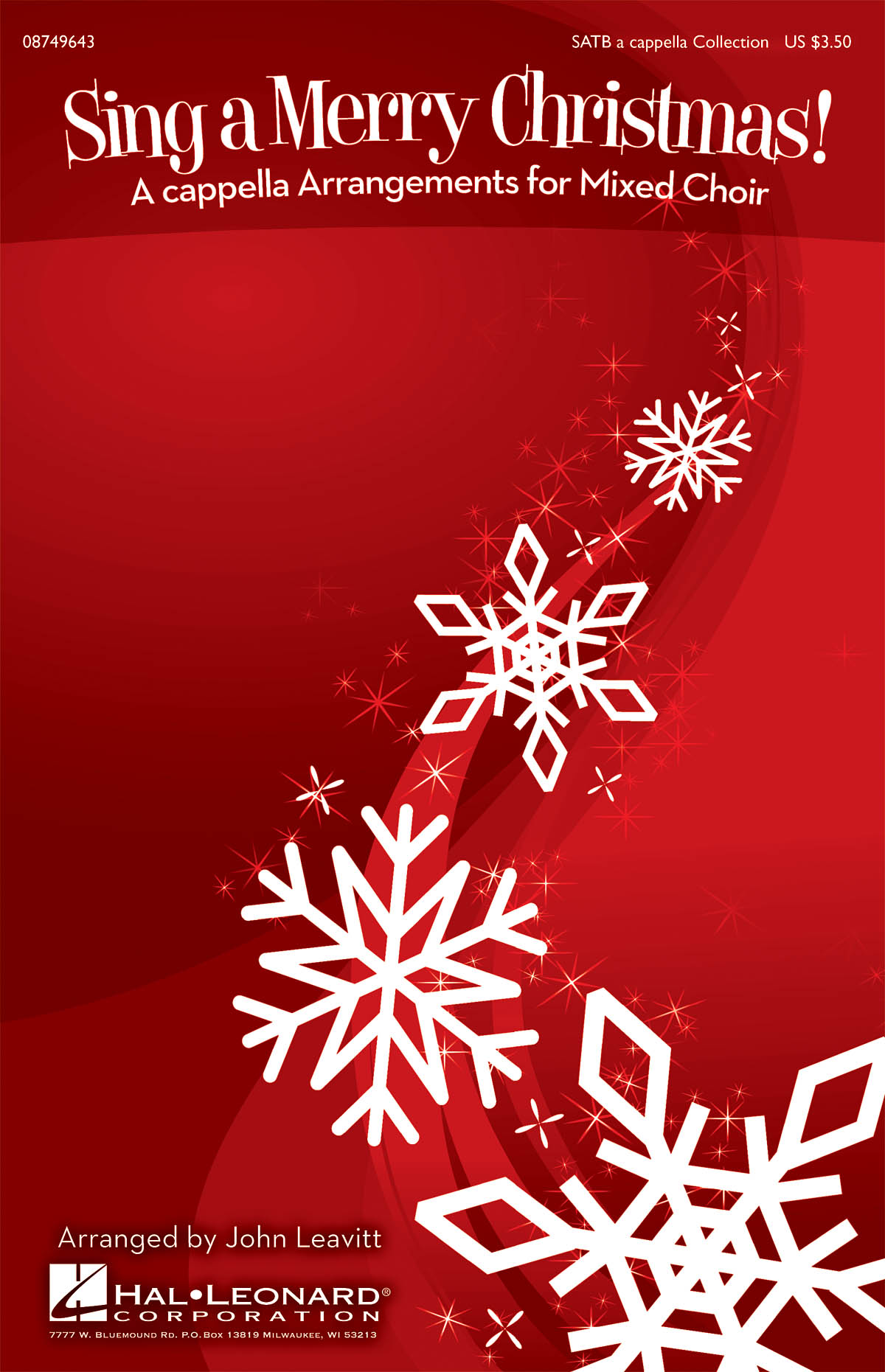 Sing a Merry Christmas! : A Cappella Arrangements for Mixed Choir