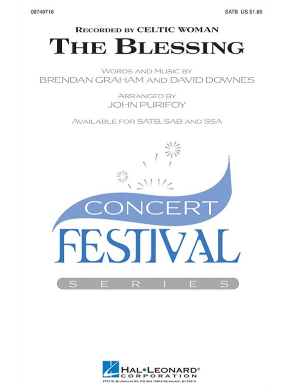 GRAHAM/DOWNES THE BLESSING (ARR PURIFOY JOHN) SATB CHORAL