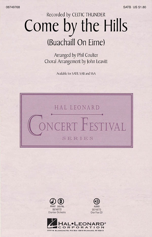 Come By The Hills (Leavitt) Satb