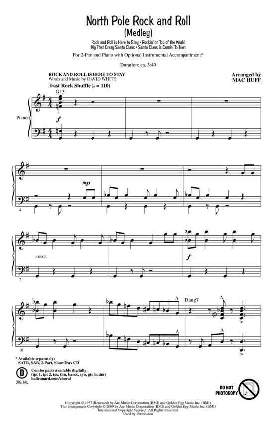 North Pole Rock and Roll : Medley