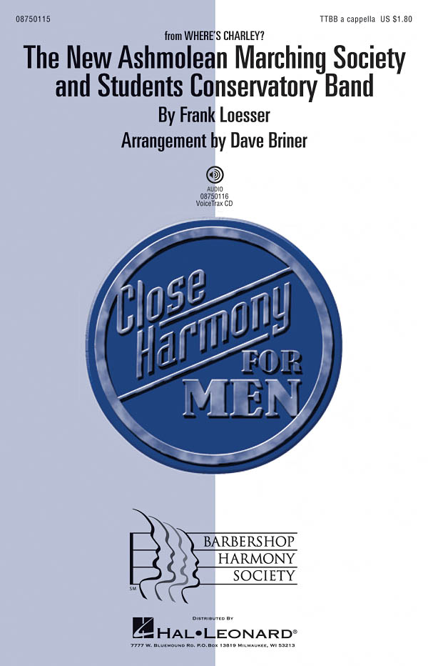 The New Ashmolean Marching Society - From Where's Charley (arr. Briner) (TTBB)