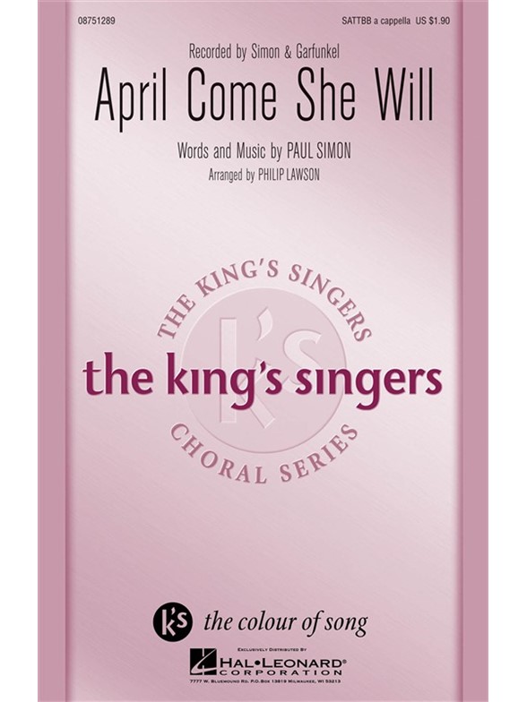 The King's Singer's Choral Series: Simon & Garfunkel - April Come She Will
