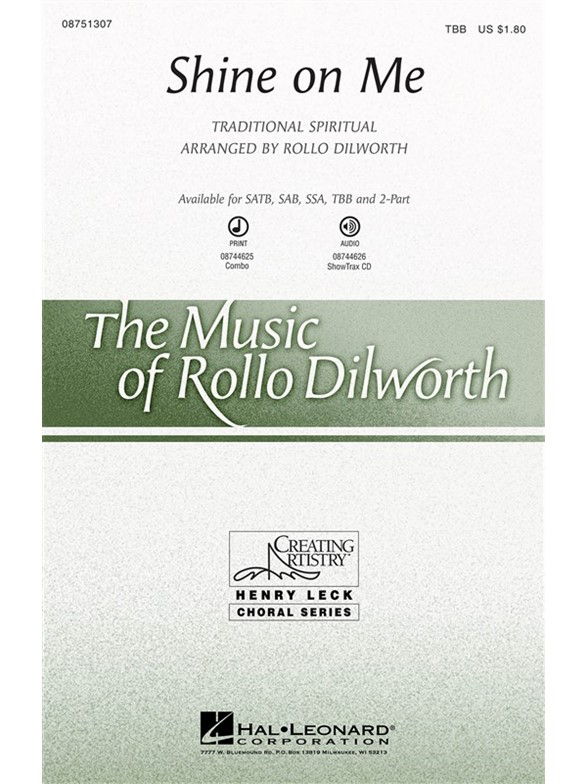 Shine On Me (Dilworth) Tbb Chor