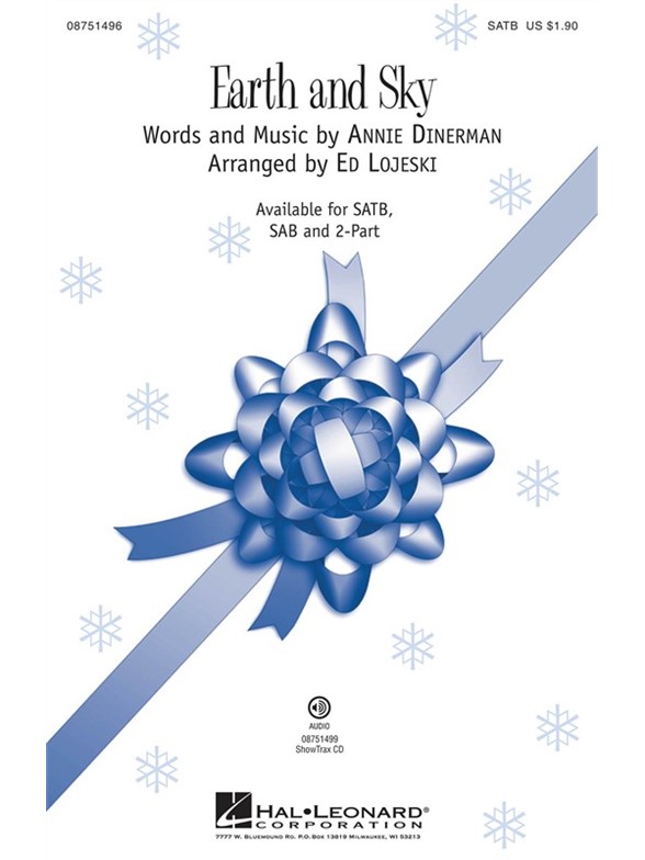 DINERMAN ANNIE EARTH AND SKY (LOJESKI ED) SATB CHORAL