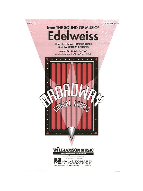 Rodgers And Hammerstein: Edelweiss (The Sound Of Music) (SSA)