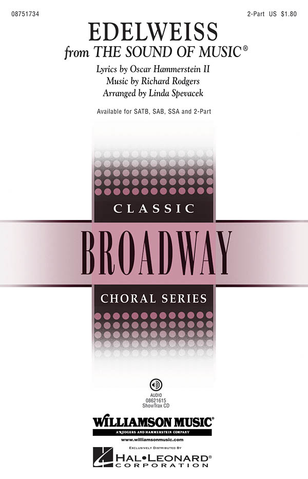 Richard Rodgers: Edelweiss (2-Part Arr. Linda Spevacek)