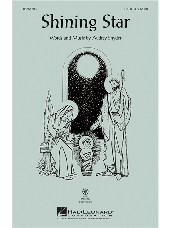 A SHINING STAR (ARR AUDREY SNYDER) 2 PT CHRISTMAS CHORAL