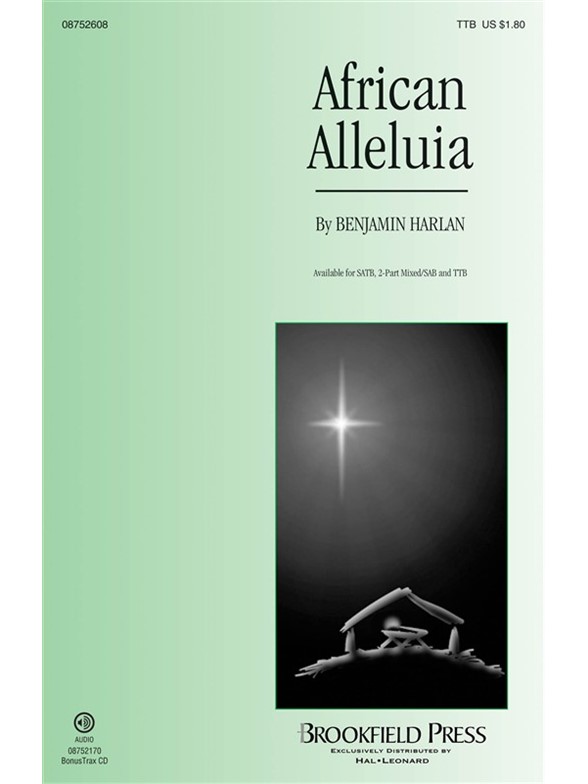 Harlan African Alleluia Ttb Chor