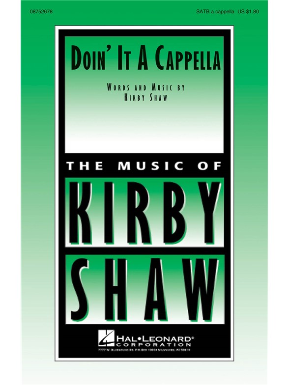 Shaw K Doin It Acapella Satb Chor