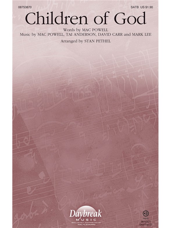 Children Of God (Pethel) Satb Chor