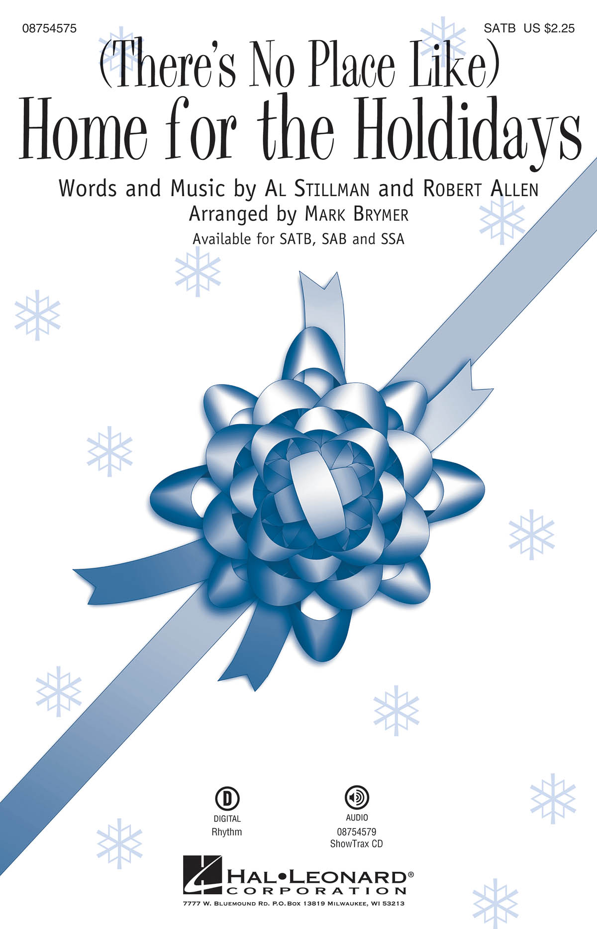 (There's No Place Like) Home For The Holidays (Arr. Brymer) (SATB)
