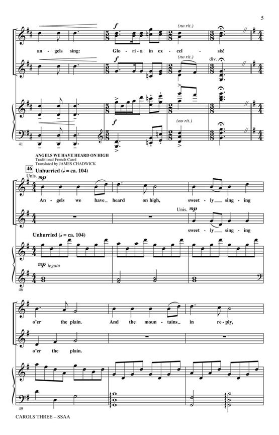 Carols Three : Medley