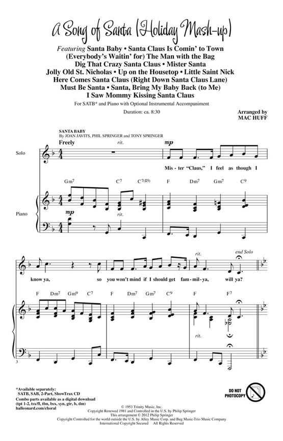 A Song of Santa : Holiday Mash-up
