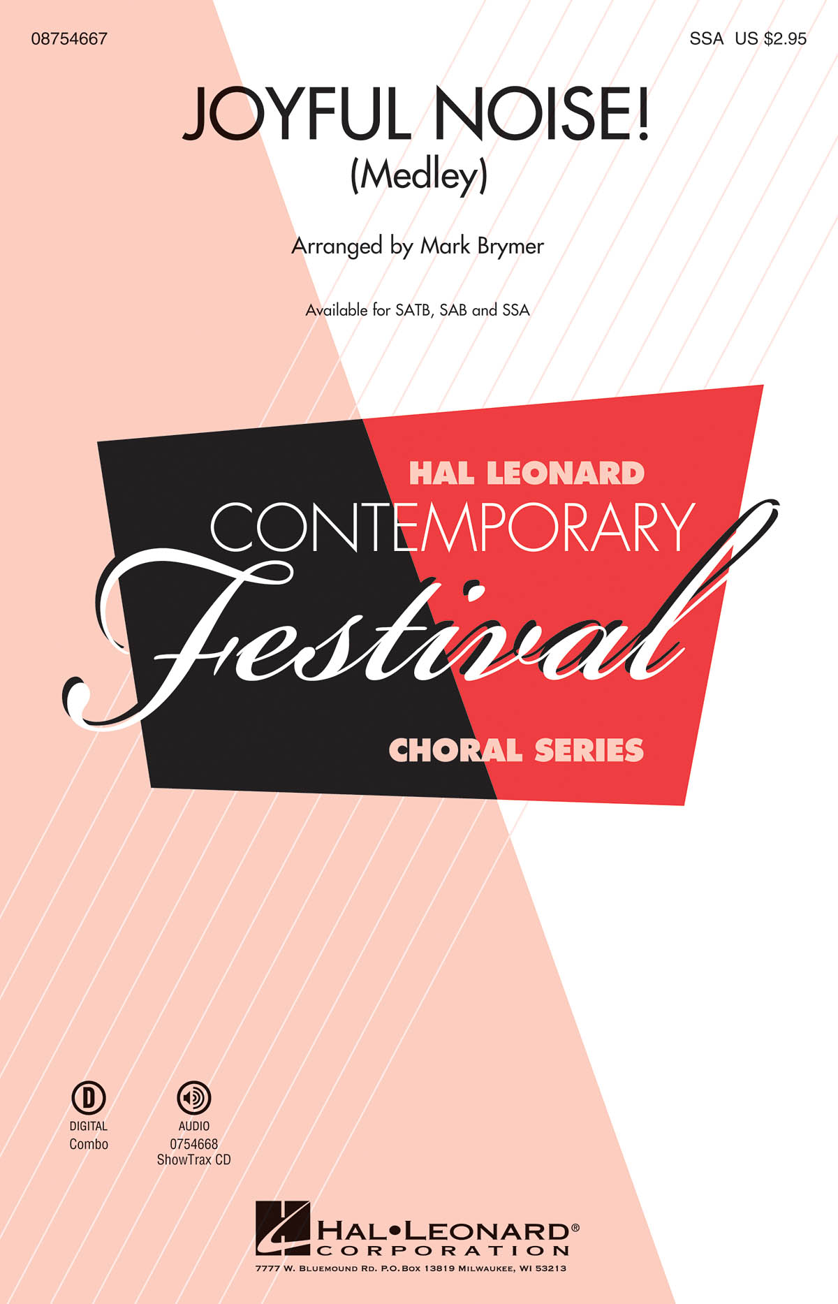 Joyful Noise Medley (Arr. Brymer) (SSA)
