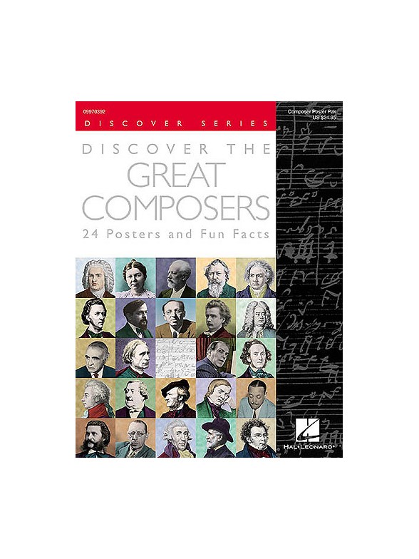 Discover The Great Composers: 24 Posters And Fun Facts