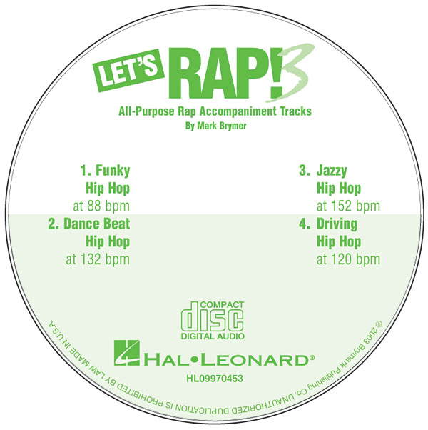 Mark Brymer: Let's Rap! 3 (Accompaniment CD)