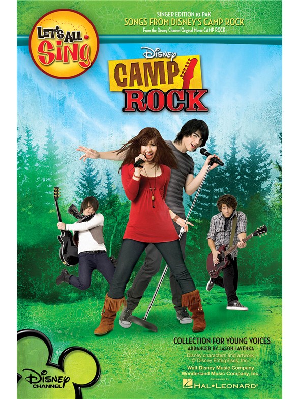 Let's All Sing Songs from Disney's Camp Rock: Collection For Young Voices - 10 Pack