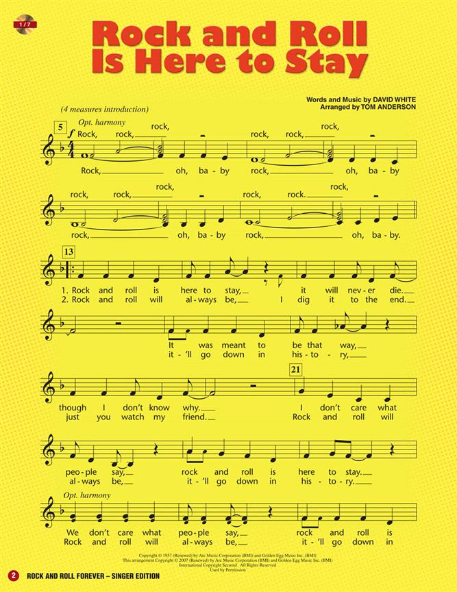 Rock and Roll Forever : How It All Began (A 3-Minute Musical Revue)