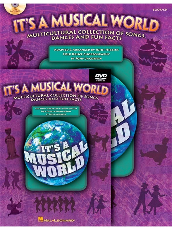 JOHN HIGGINS & JOHN JACOBSON IT'S A MUSICAL WORLD CLASSROOM KIT BK/CD