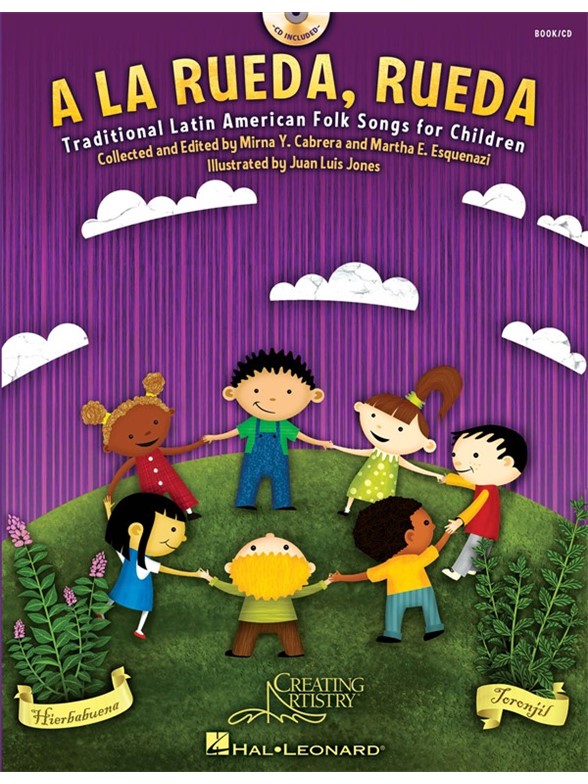 A LA RUEDA RUEDA (ED ESQUENAZI & CABRERA) FOLK SONGS CHOR BK/CD