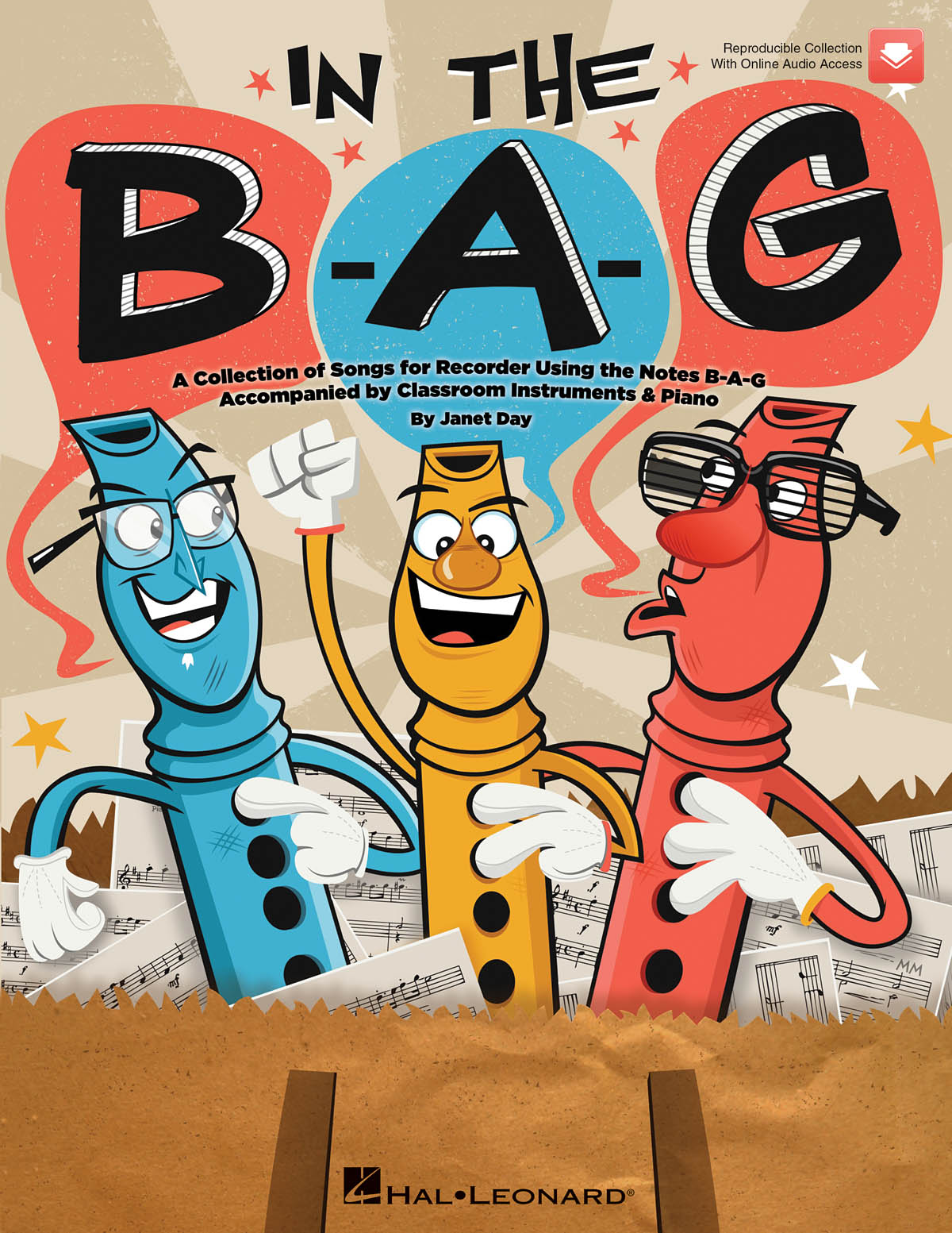 In the B-A-G : Collection of Songs for Recorder Using the Notes B-A-G, A