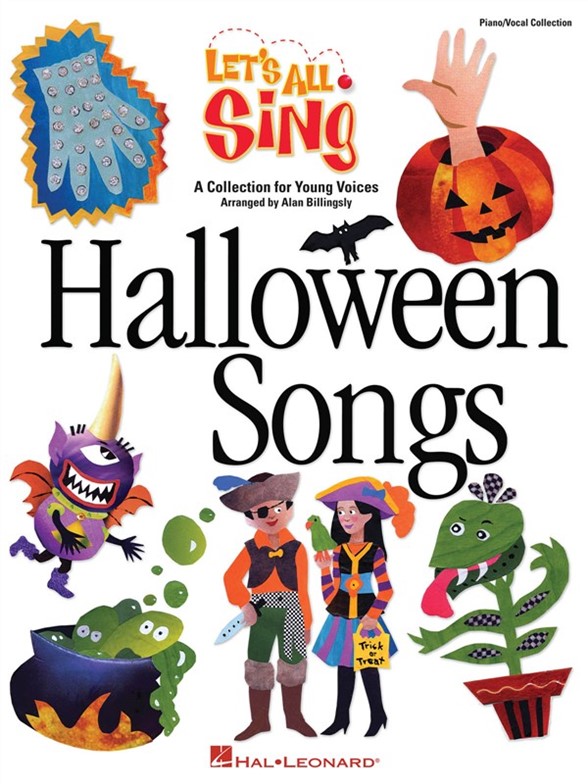 LET'S ALL SING HALLOWEEN SONGS (ARR BILLINGSLEY ALAN) PIANO & VOCAL BK