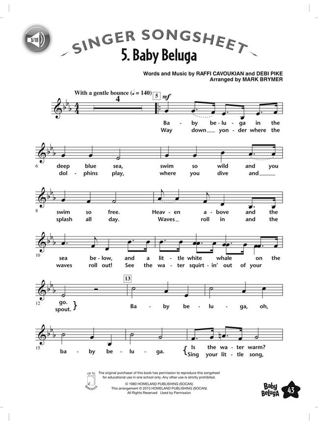Baby Beluga: A Musical Revue Featuring Songs By Raffi (CD)