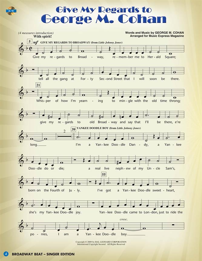 Broadway Beat : Musical Highlights from Over a Century of Song and Dance
