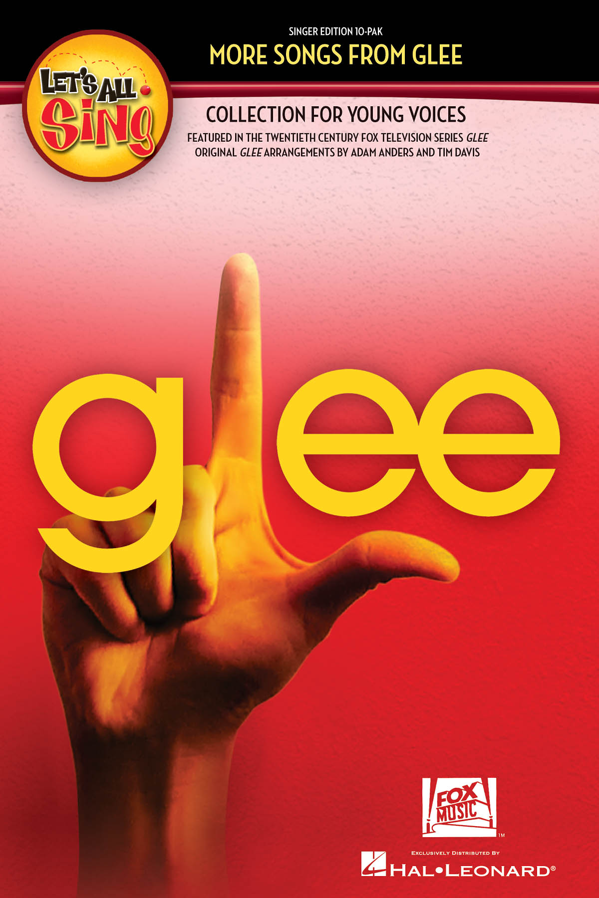 Let's All Sing... More Songs from Glee - Singer 10 Pack