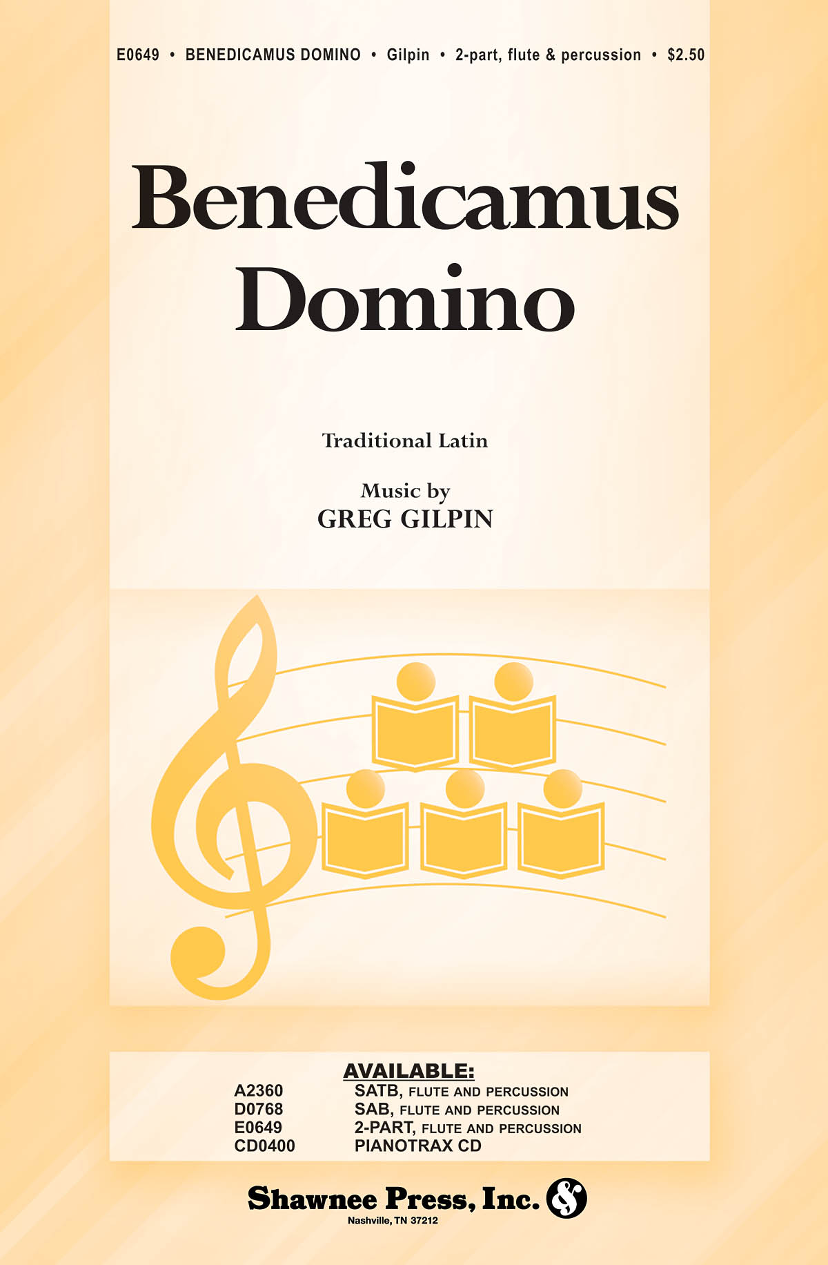 Gilpin Benedicamus Domino 2pt Chor