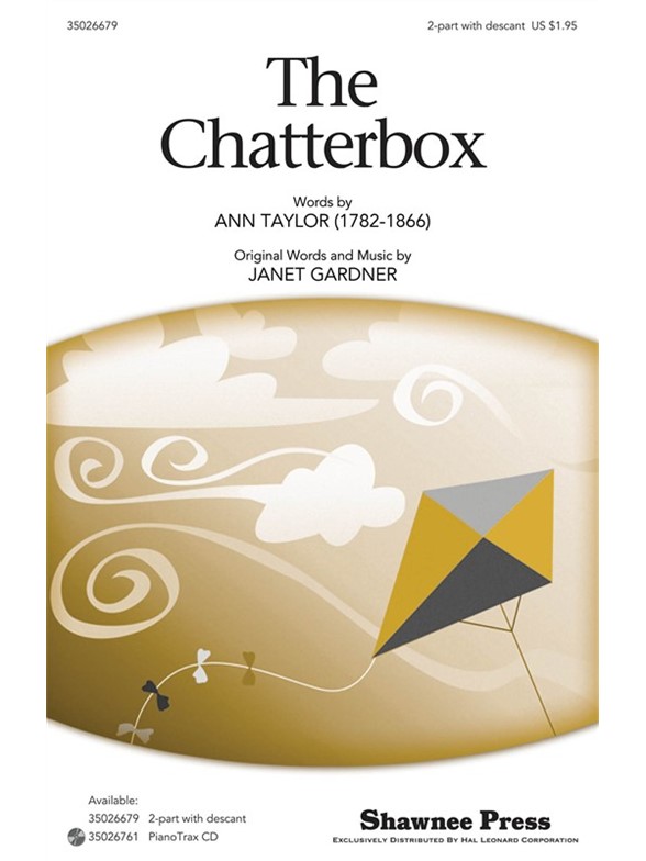 GARDNER JANET THE CHATTERBOX 2 PART OPT DESCANT CHORAL