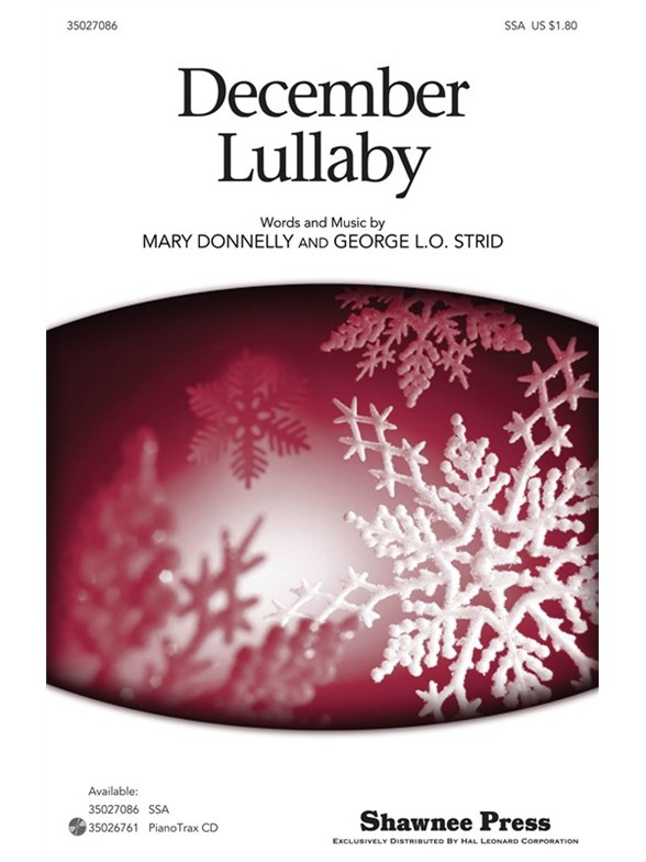 Strid Donnelly December Lullaby Ssa
