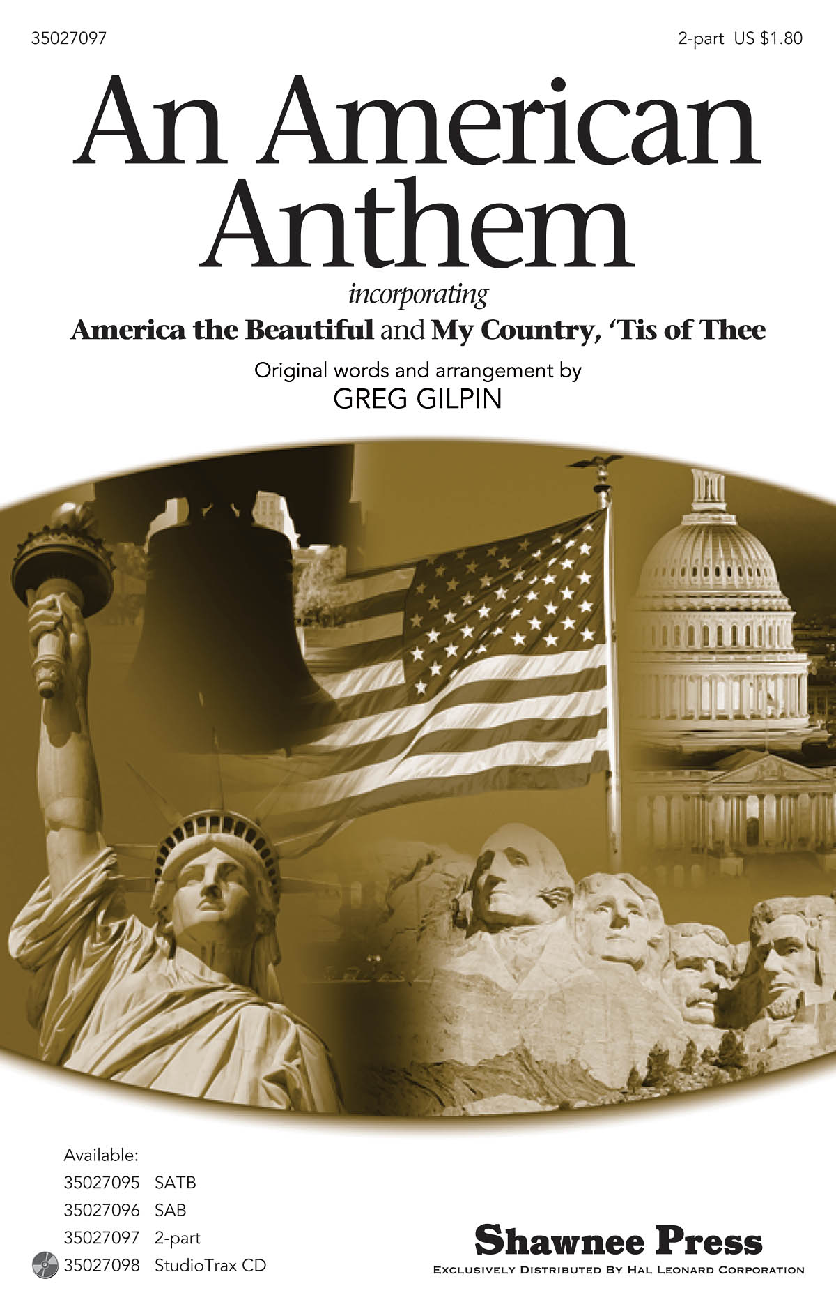 An American Anthem (Arr. Gilpin) (2-Part)