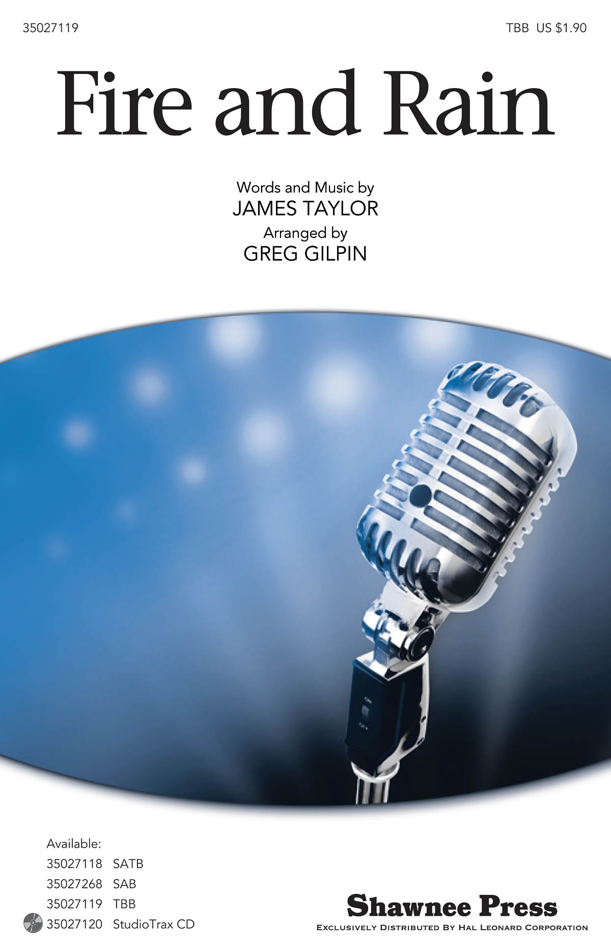 James Taylor: Fire And Rain (Arr. Gilpin) (TBB)