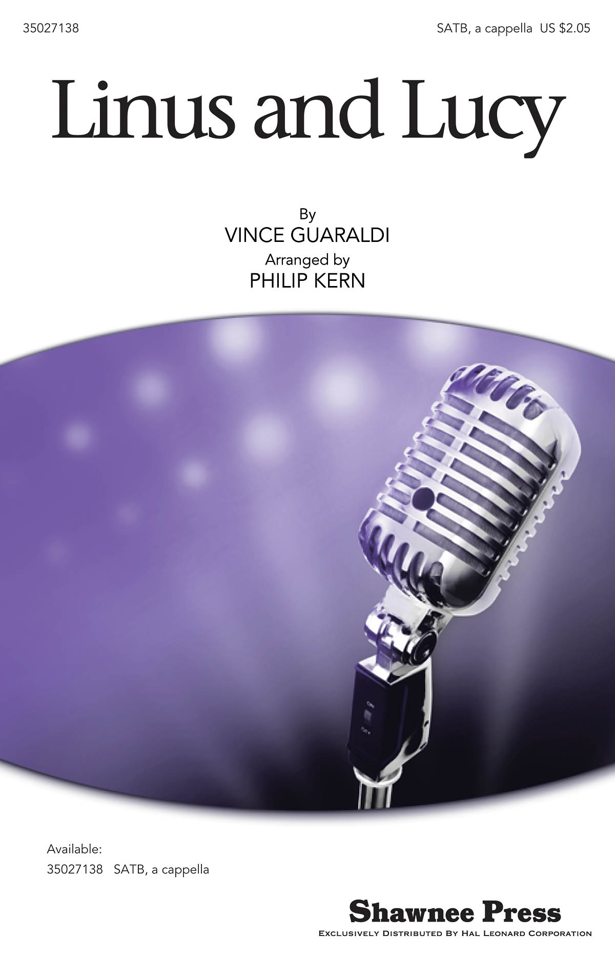 Guaraldi Vince Linus And Lucy (Arr Kern Philip) Satb Choral