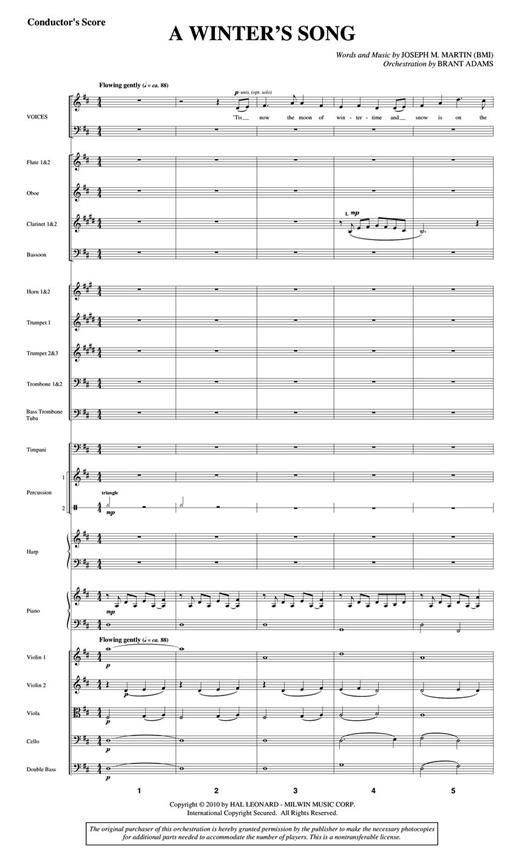 MARTIN JOSEPH WINTER'S GRACE ORCHESTRATION ON CD-ROM
